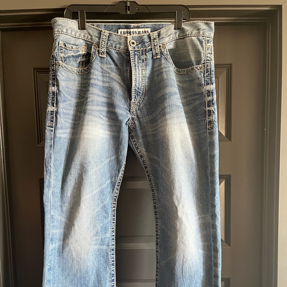 Express Kingston Jeans - Bootcut - Men’s 34x30